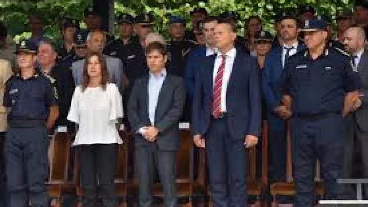 Berni presentó las nuevas autoridades de la policía bonaerense