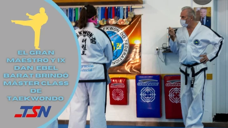 Máster Class de Taekwondo y homenaje a Máximo del Valle