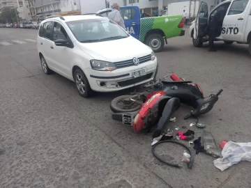 Otro motociclista herido