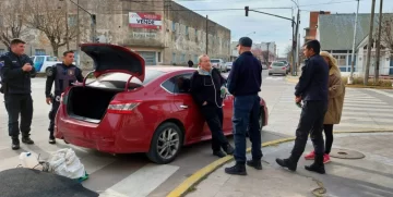 Ex policía interceptado con un arma tras un incidente en ruta 227