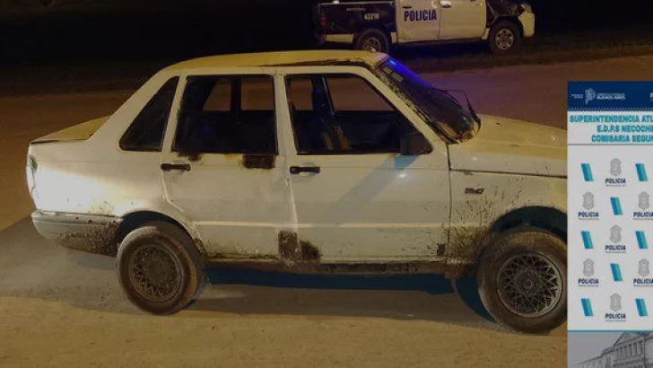 Hallan abandonado en Quequén un auto que había sido robado en Mar del Plata