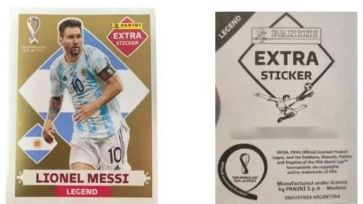 “Lionel Messi Legend Golden”, la figurita por la que piden hasta $80.000