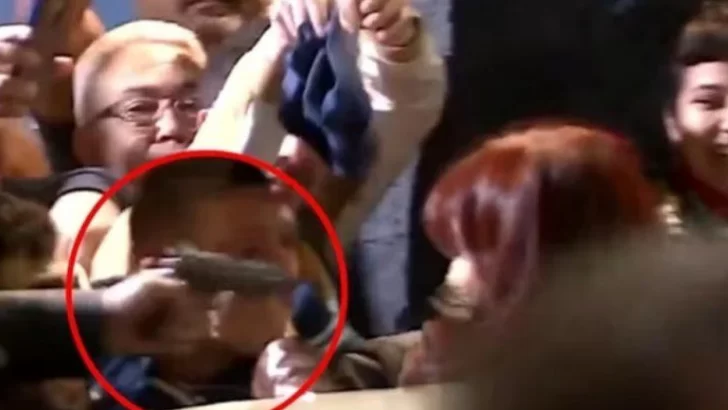 Video: así intentaron dispararle a Cristina Kirchner