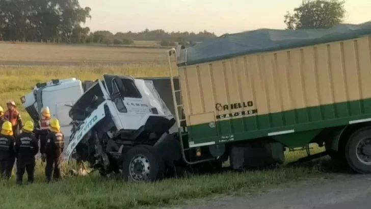 Choque frontal en Ruta 3: murió un camionero de Tres Arroyos