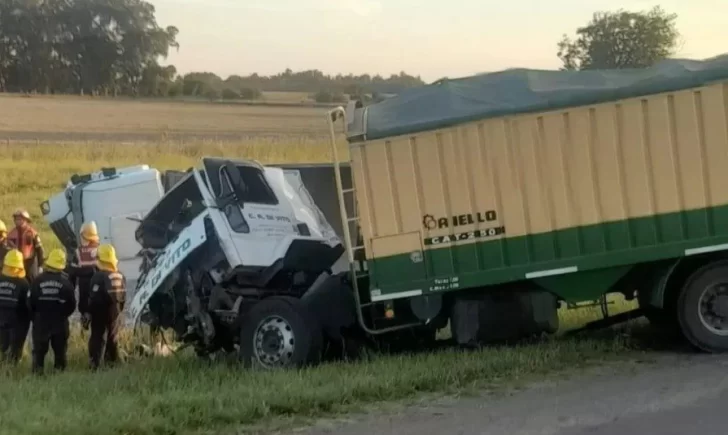 Choque frontal en Ruta 3: murió un camionero de Tres Arroyos