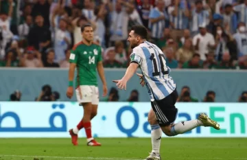 Argentina le ganó a México y seguimos soñando