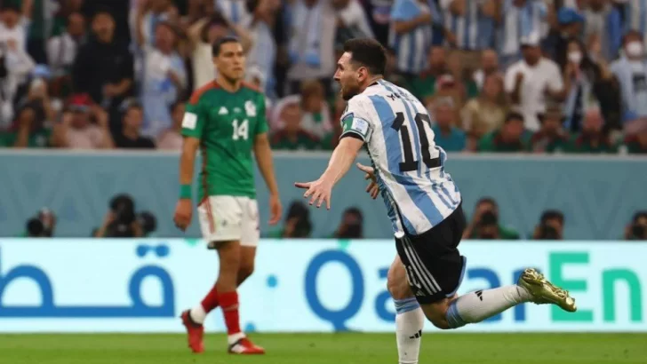 Argentina le ganó a México y seguimos soñando