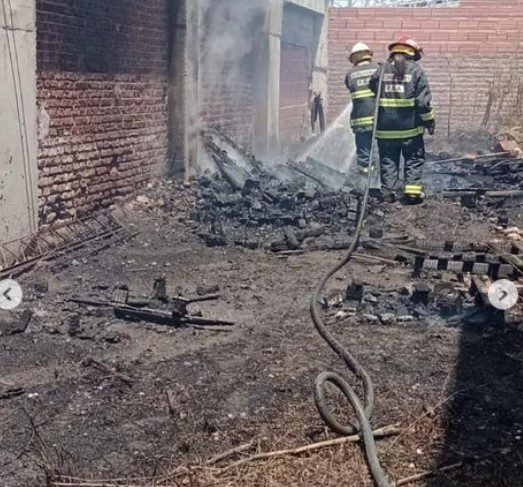 Se incendiaron un galpón y una vivienda