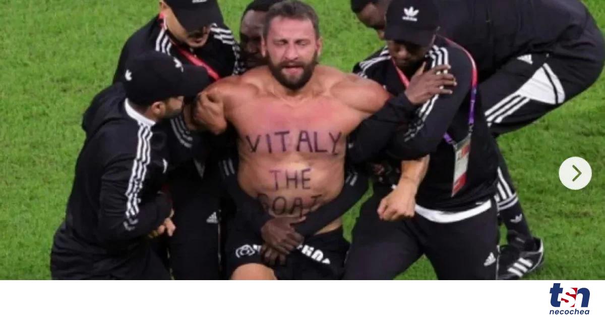 Quién es el youtuber ruso que se filtró en el partido de Argentina ...