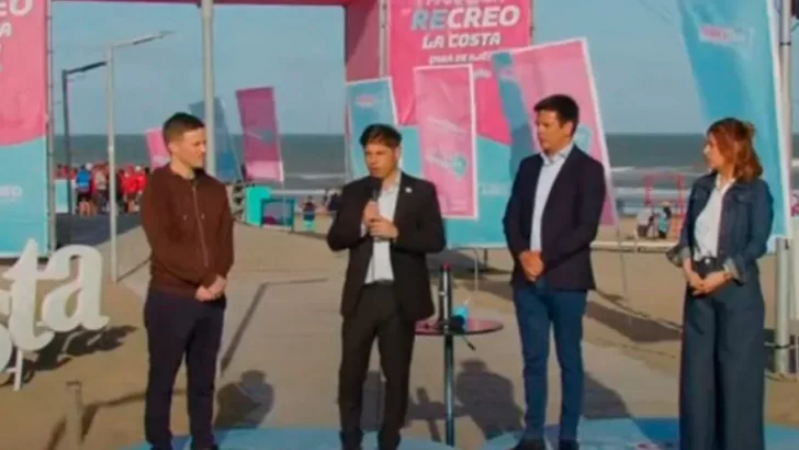 Kicillof lanzó la temporada de verano en la provincia: “Va a ser imponente”