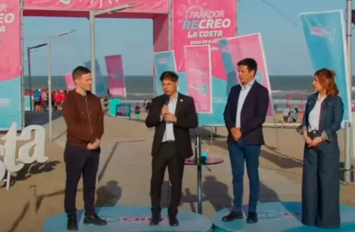 Kicillof lanzó la temporada de verano en la provincia: “Va a ser imponente”