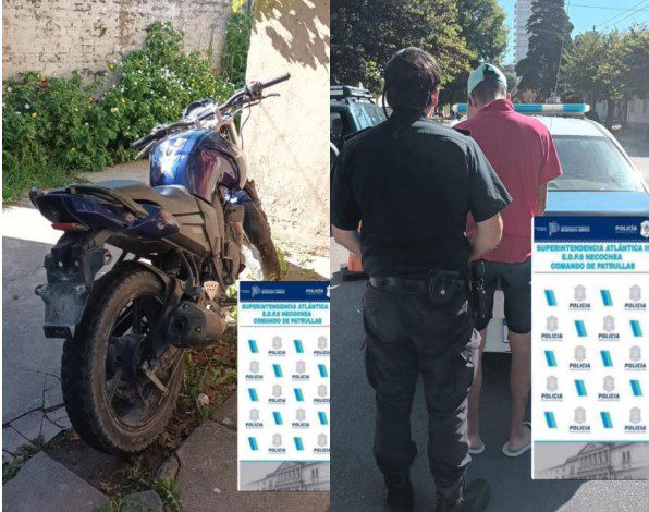 A través de Facebook, logró recuperar la moto que le habían robado