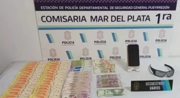 Necochense detenido por robar pertenencias a un bañista en Mar del Plata