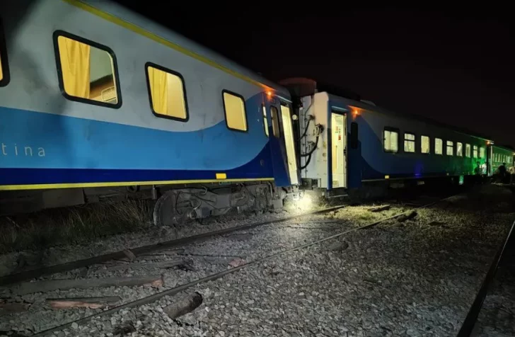 Descarriló el tren de pasajeros que va a Bahía Blanca