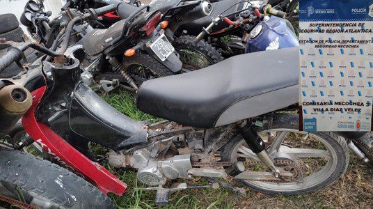 Detectan que dos motos secuestradas habían sido robadas