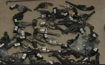 Entregaron armas secuestradas en procedimientos policiales para su destrucción