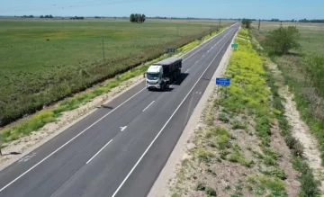 Restringen la circulación de camiones en rutas de la provincia