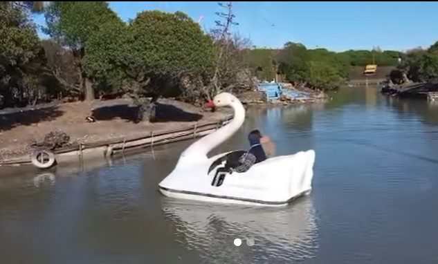 Como en las viejas épocas: nuevos botecitos en el Lago de los Cisnes