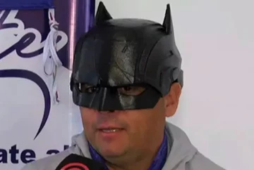 El Batman de Javier Milei: el candidato más bizarro de la historia