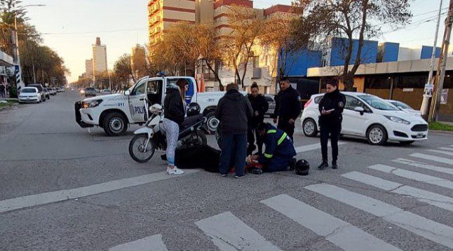 Más de cuatro accidentes viales se registraron en la última semana