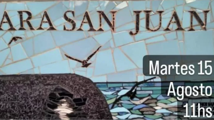 Inauguran un mural en homenaje al necochense fallecido en el ARA San Juan
