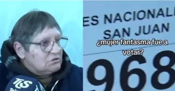 Misterio en San Juan por una “votante fantasma”: ingresó al cuarto oscuro y desapareció