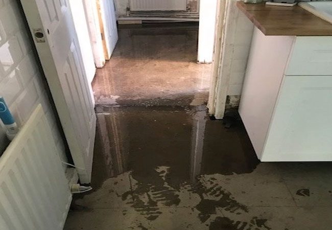 Lluvia: cayeron más de 10 milímetros y una familia debió ser asistida por el ingreso de agua