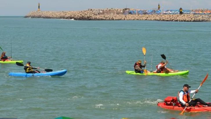 Atractivo torneo de “Kayak Fishing” en Quequén