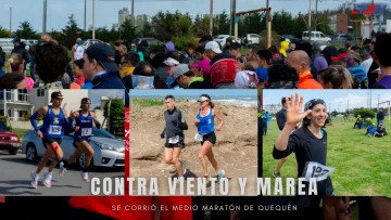 Las olas y el viento… y José Ignacio Fernández Guerrero los protagonistas de la media maratón