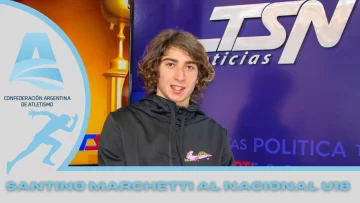 Santino Marchetti estará en el Nacional U18 en Misiones