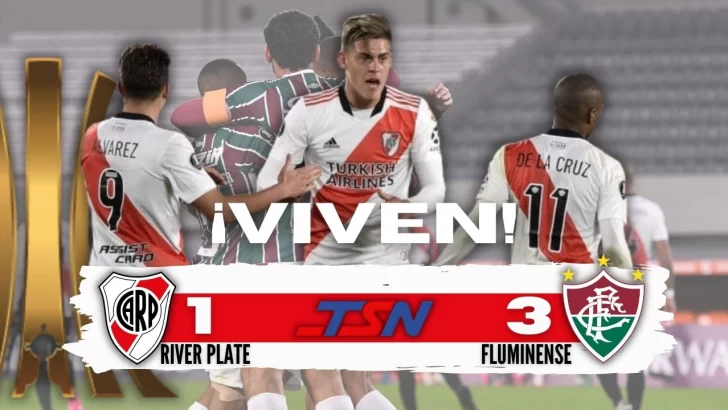 River perdió ante Fluminense por 3 a 1, aun así están vivos y pasaron a octavos de la Libertadores
