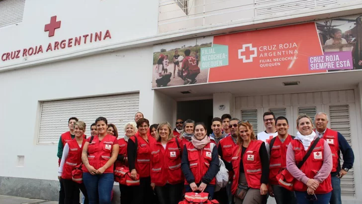 La Cruz Roja Necochea convoca a participar de la primera colecta nacional de la entidad