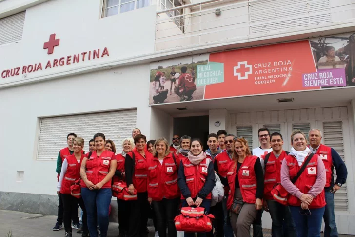 La Cruz Roja Necochea convoca a participar de la primera colecta nacional de la entidad