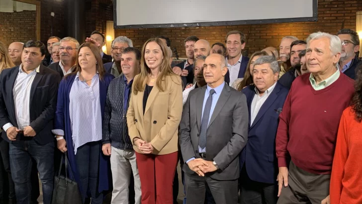 Vidal y Salvador presentaron el Frente Juntos por el Cambio