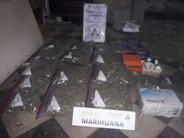 Tres aprehendidos y el secuestro de cuatro kilos de marihuana en Lobería y Tamangueyú