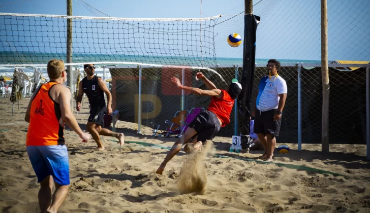 Buena participación en torneo de beach vóley