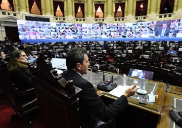 Senado y Diputados sesionan hoy en forma virtual por primera vez en su historia