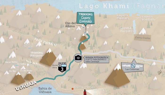 Una caminata clásica de Ushuaia que resultó trágica