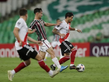 River debutó con un empate en Brasil ante Fluminense por la Libertadores