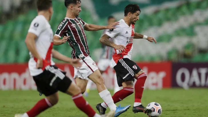 River debutó con un empate en Brasil ante Fluminense por la Libertadores