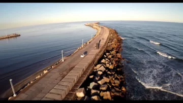 Puerto Quequén reabre sus escolleras para caminatas recreativas