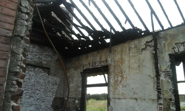 Así esta la ex estación ferroviaria de Quequen