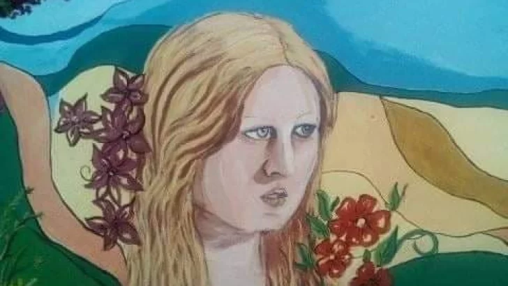 Inauguran un mural que recuerda a Adriana Celihueta