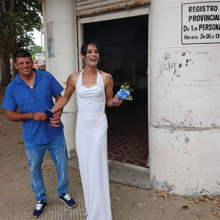 Se realizó en Quequén el primer casamiento trans