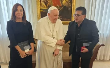 Sánchez Jaureguí visitó al Papa en el Vaticano