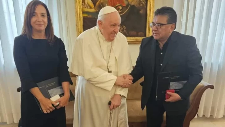 Sánchez Jaureguí visitó al Papa en el Vaticano