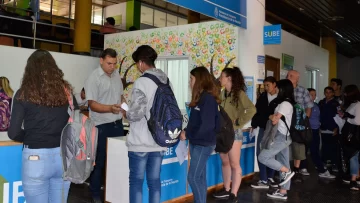 780 alumnos se inscribieron en el Boleto Estudiantil Gratuito