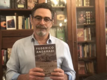 “Las Huellas del mal”: Federico Andahazi llega con su libro al ex hotel Quequén