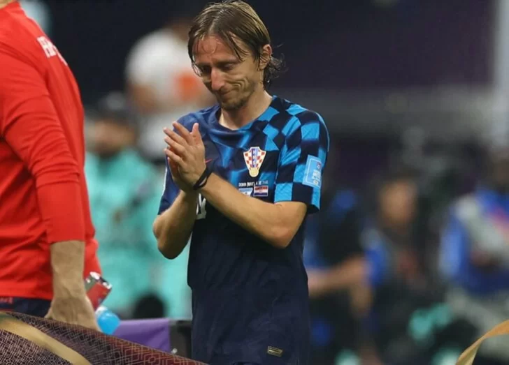 Luka Modric agradeció a la hinchada argentina y deseó que Messi gane este Mundial