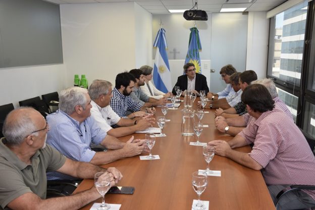 Javier Rodríguez recibió a la Mesa de CARBAP